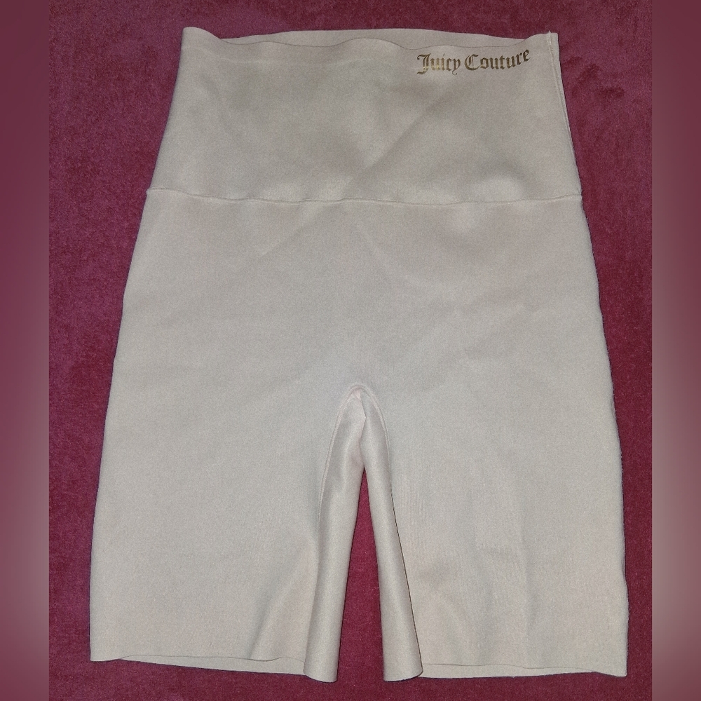 Juicy Couture Off-White High-Waisted Leggings